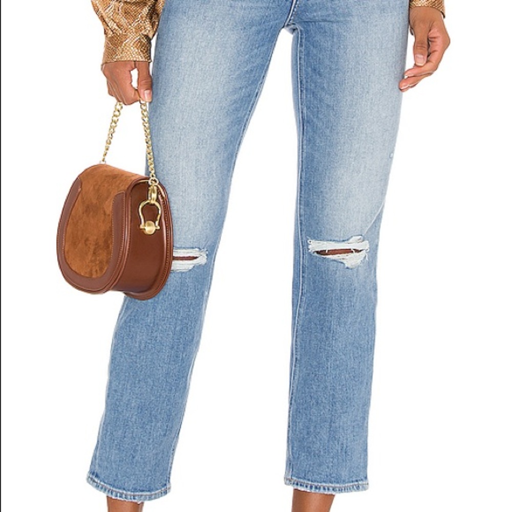 Paige Carter Slim Ankle Destroyed Wash Size 26
